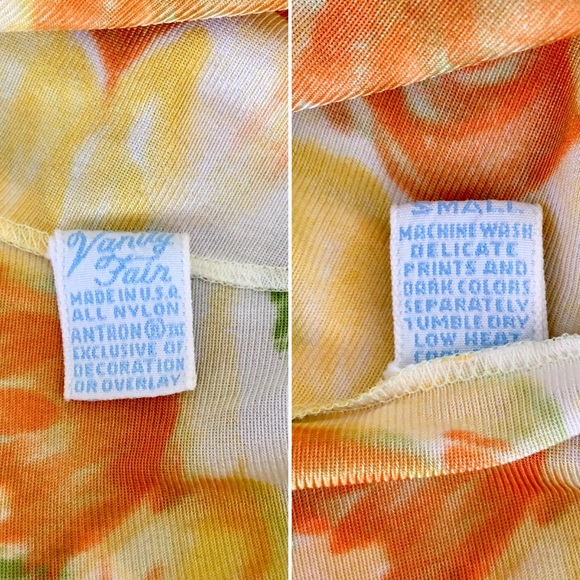 Vintage Vanity Fair Half Slip Skirt Slip Dress 50’s 60’s Nylon Satin Cottagecore - Picture 6 of 7